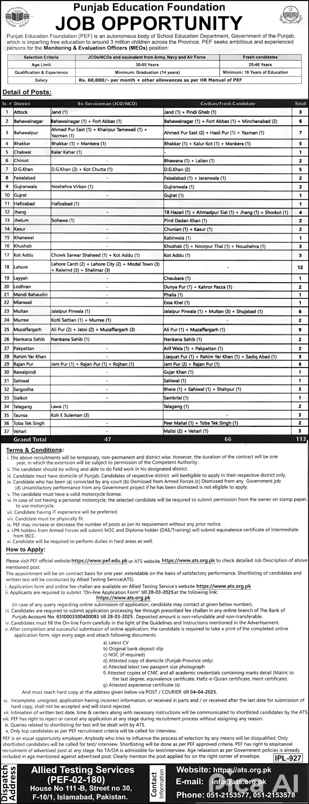 Education Foundation Jobs 2025