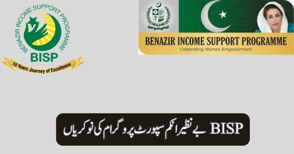 BISP Benazir Income Support Programme Jobs 2025