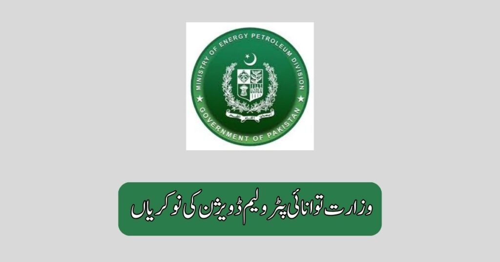 Ministry of Energy Petroleum Division Jobs 2025