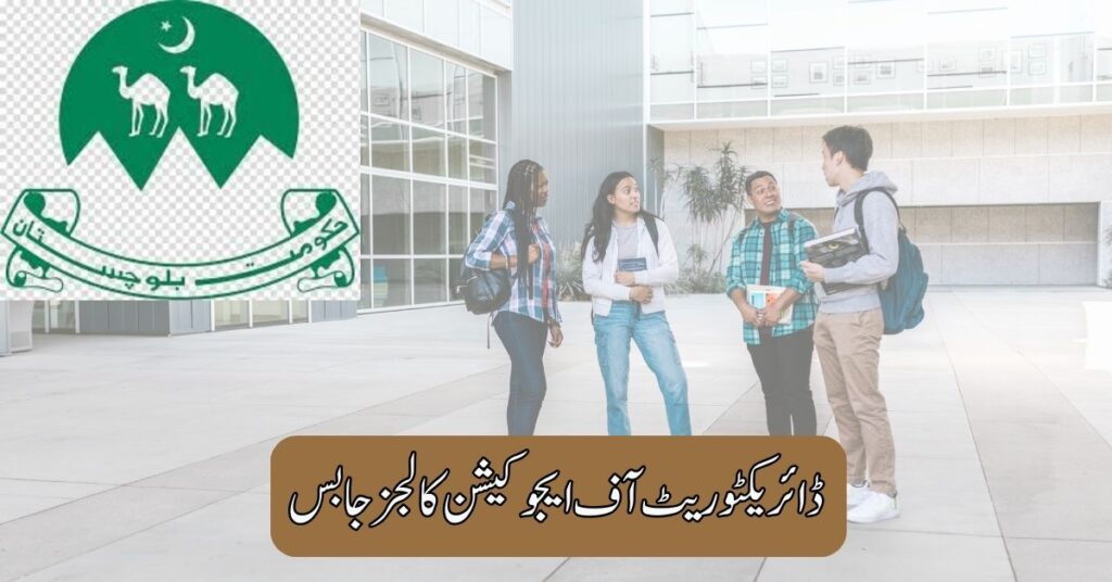 Directorate Of Education Colleges Jobs 2025