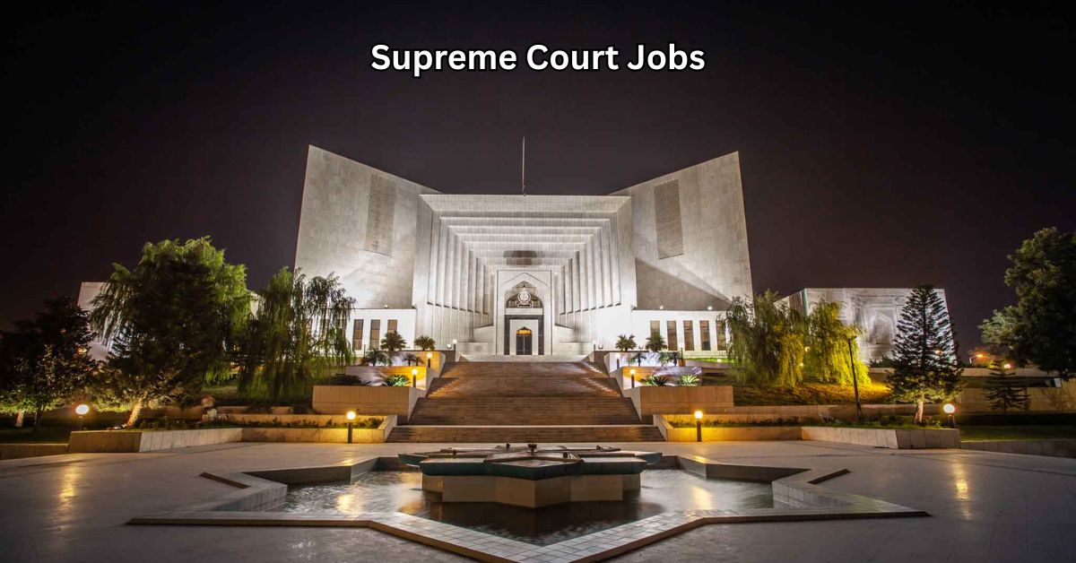 Supreme Court Jobs 2025 Apply Online