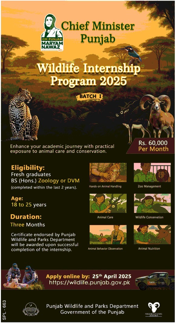 Wildlife Internship Program 2025