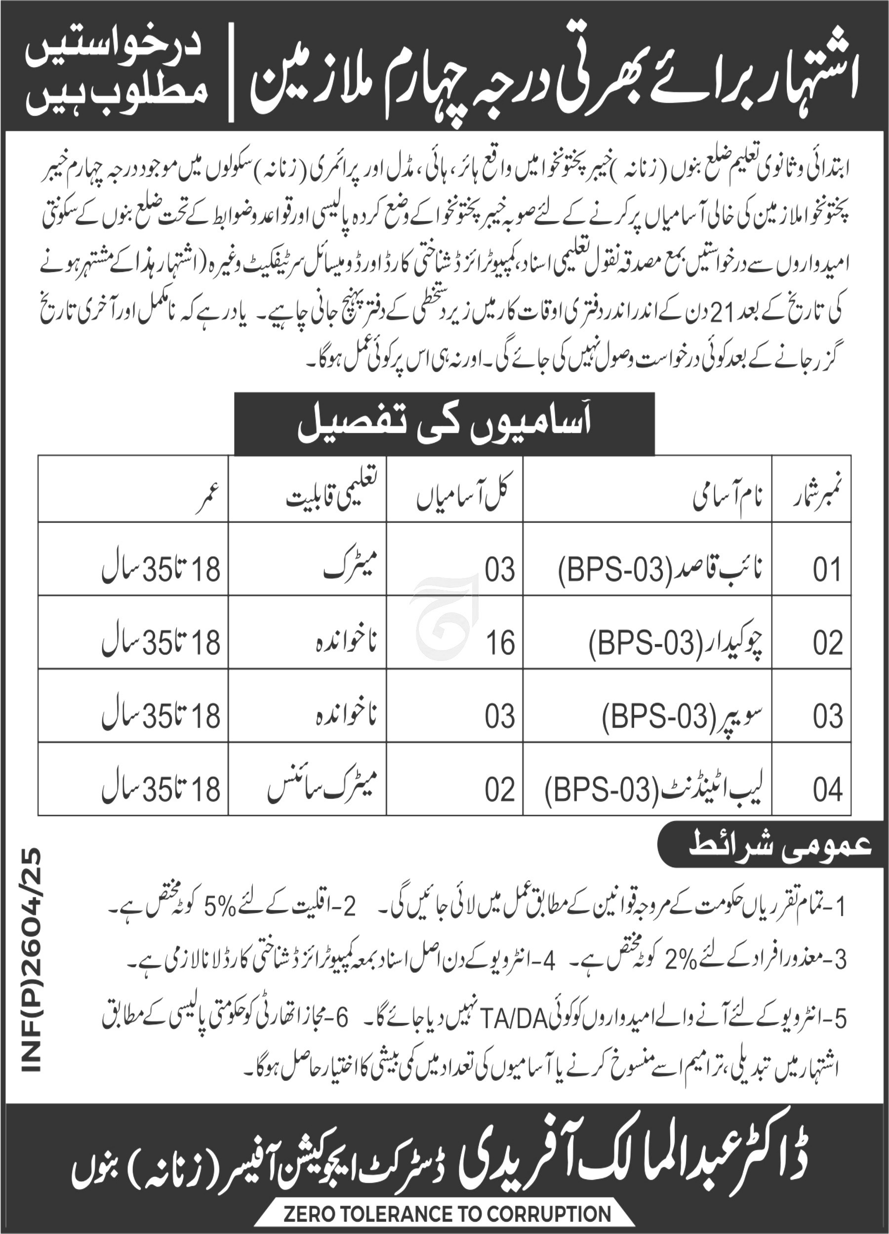 Elementary & Secondary Education Department Jobs 2025