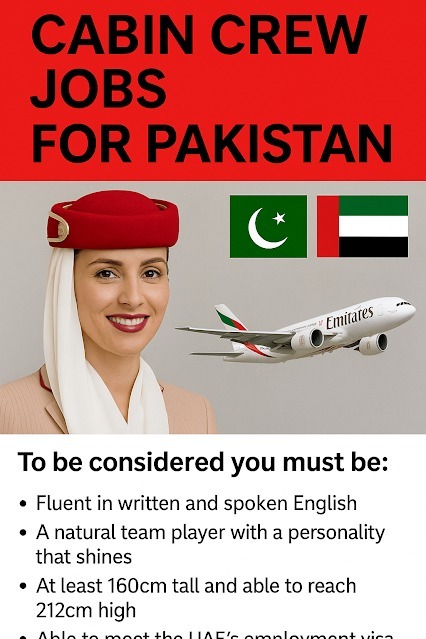 EMIRATES Cabin Crew Jobs 2025