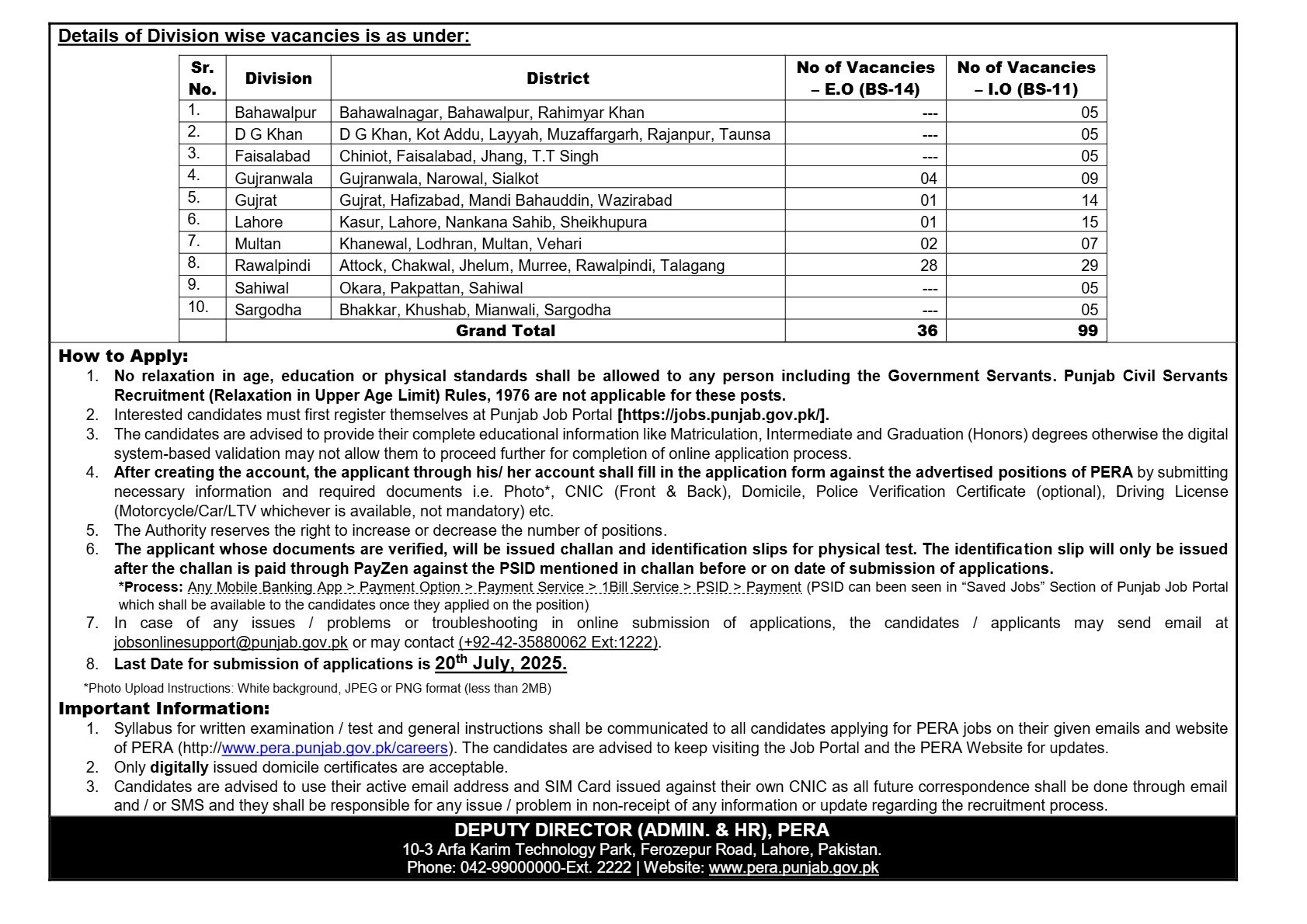 Enforcement & Regulatory Authority Jobs 2025