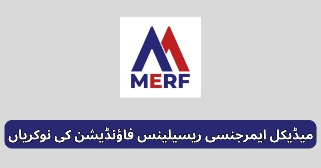 Medical Emergency Resilience Foundation Jobs 2025