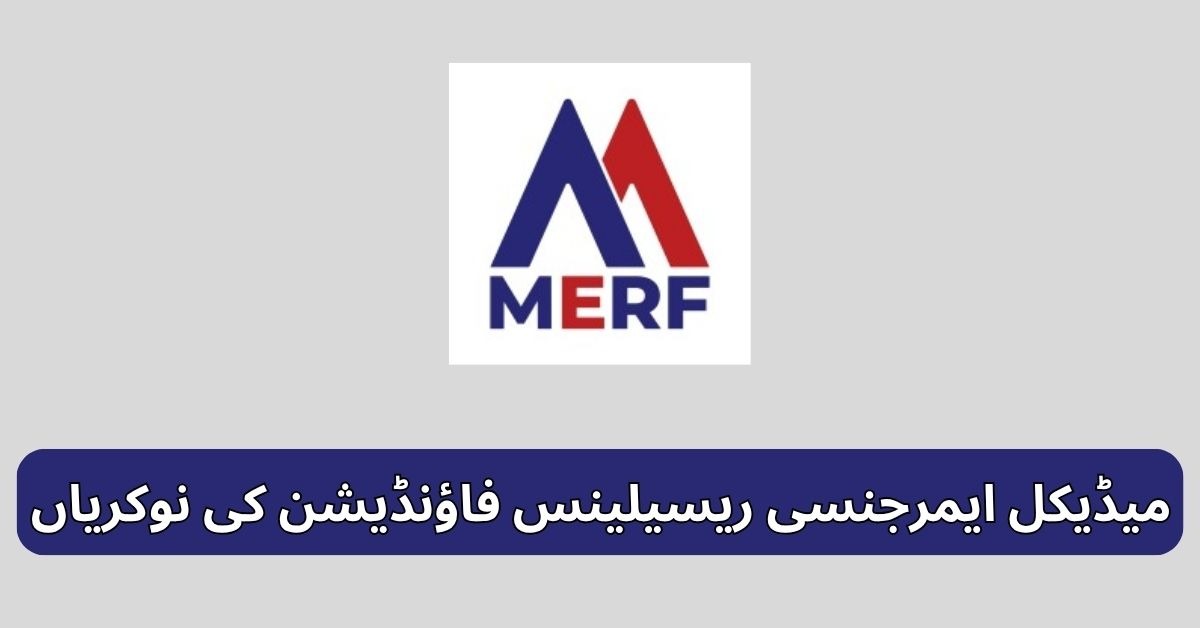 Medical Emergency Resilience Foundation Jobs 2025