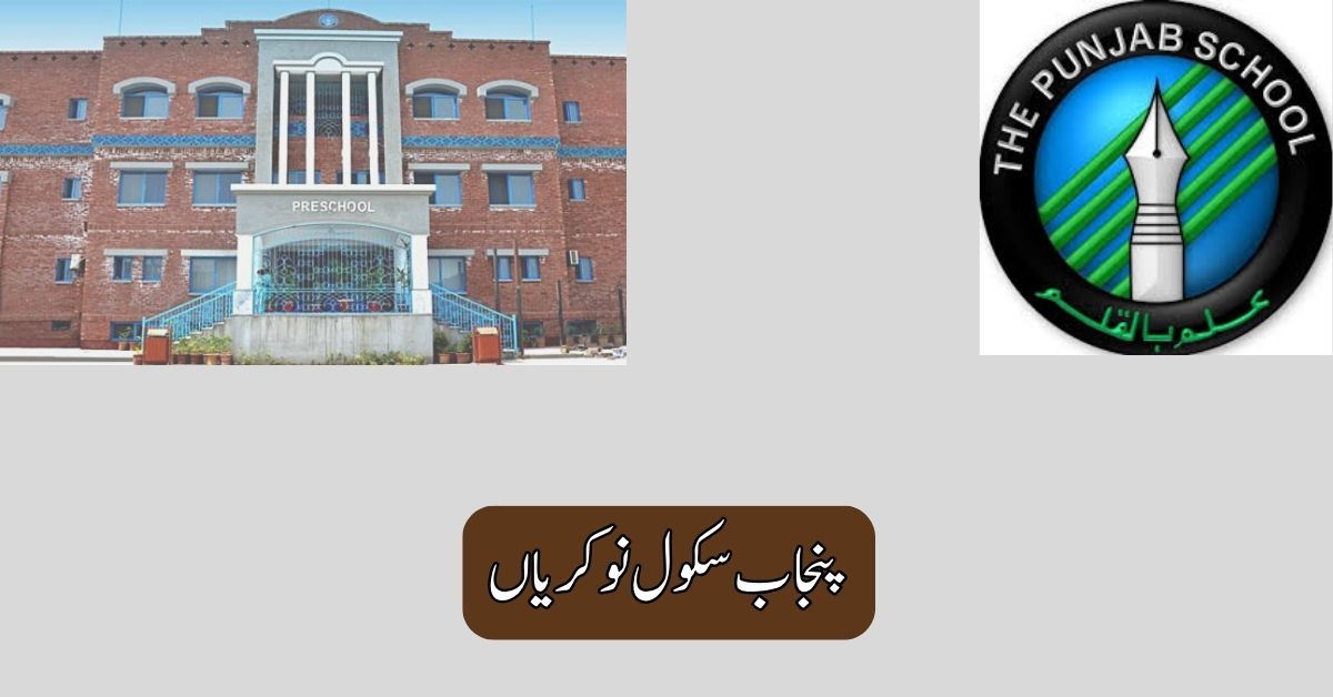 The Punjab School Jobs 2025