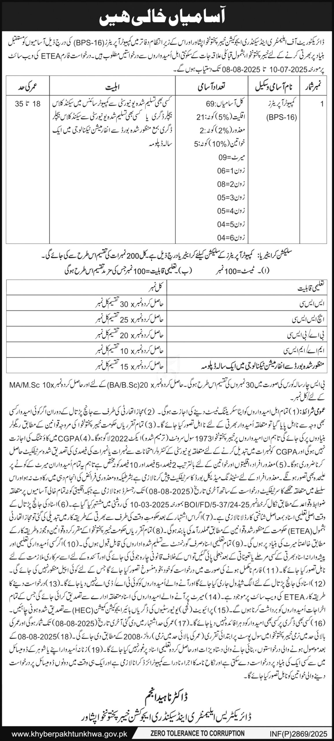 Elementary & Secondary Education Department Jobs 2025