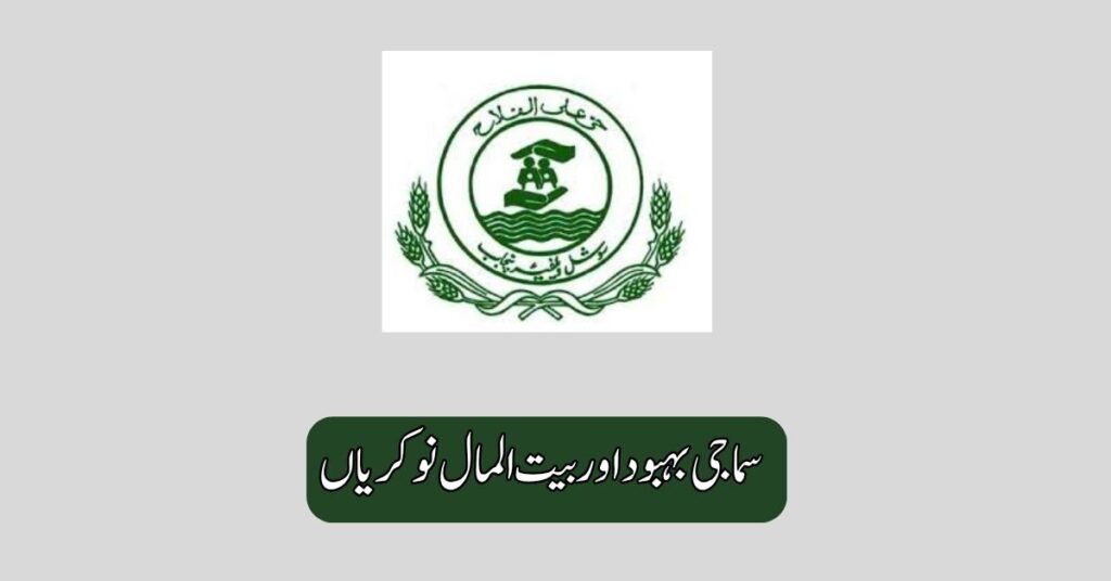 Social Welfare & Bait Ul Maal Jobs 2025