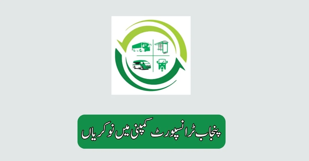 Punjab Transport Company Jobs 2025