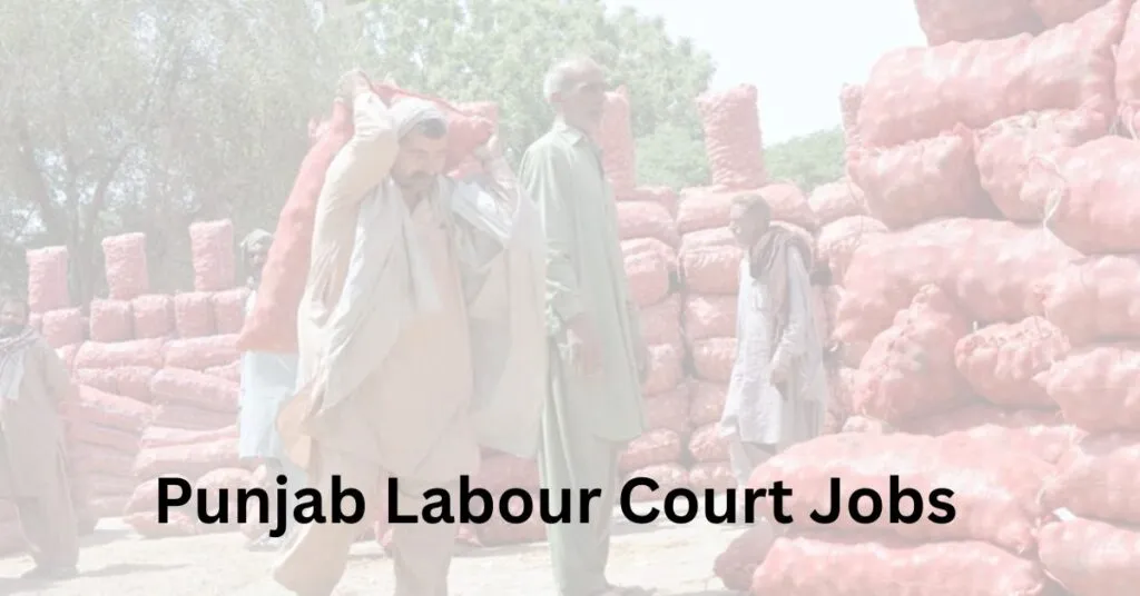 Punjab Labour Court Jobs 2025