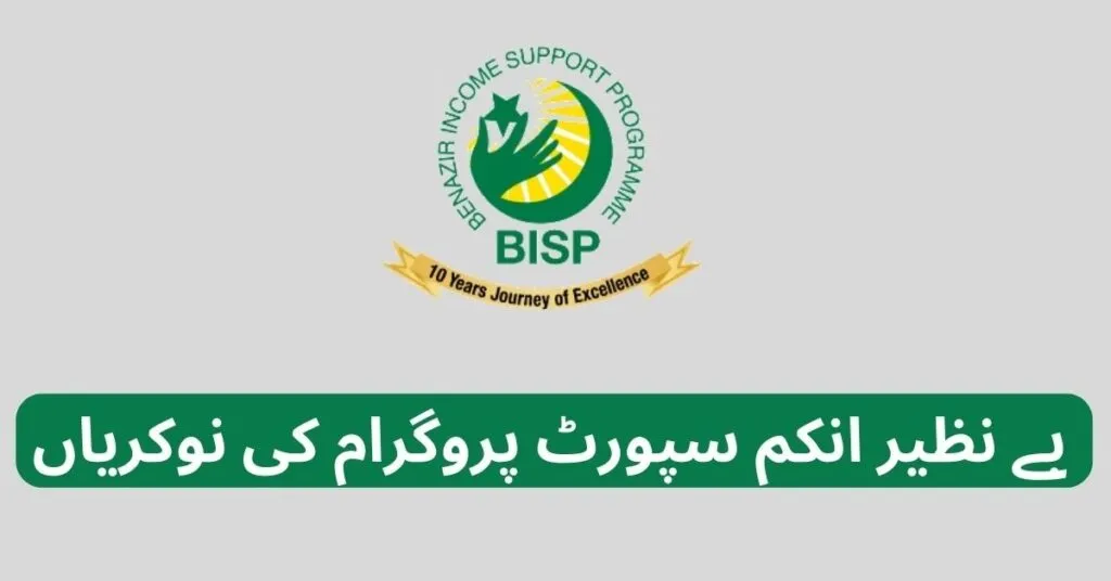 Benazir Income Support Programme BISP Job