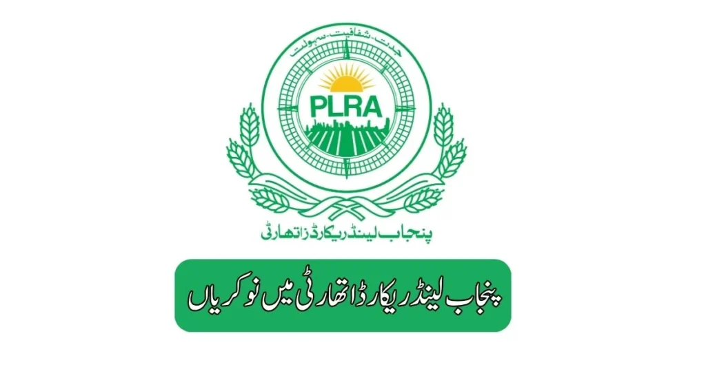 Punjab Land Records Authority Jobs 2025