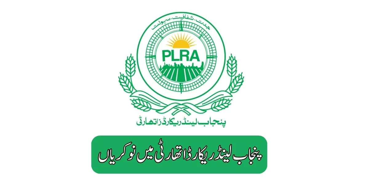 Punjab Land Records Authority Jobs 2025