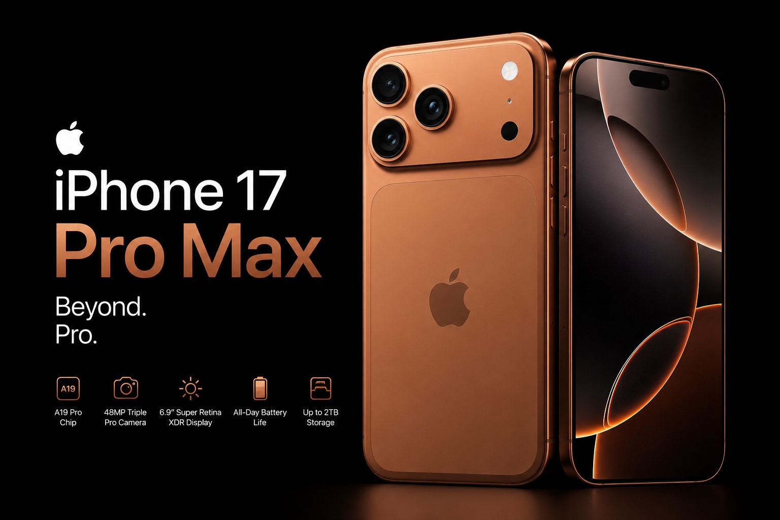 iPhone 17 Pro Max Price in India, Specifications, Camera, Battery and Features iPhone 17 Pro Max Price in India, Specifications, Camera, Battery and Features